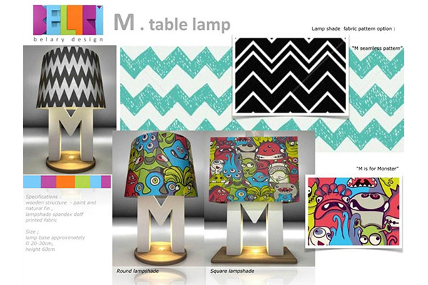 Alphabet Lamp