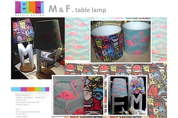 Alphabet Lamp