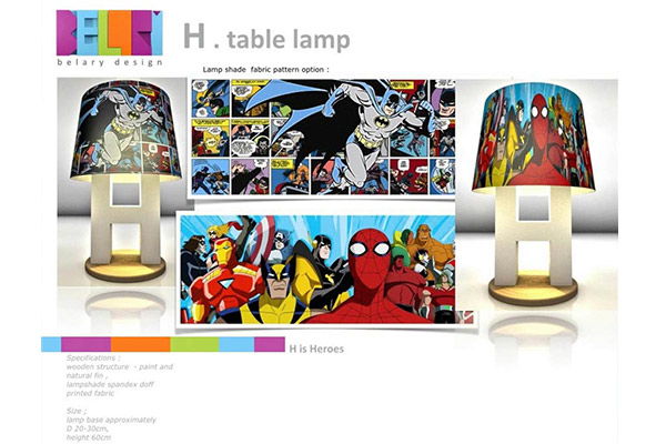 Alphabet Lamp