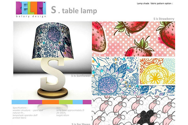 Alphabet Lamp