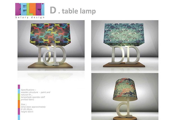 Alphabet Lamp